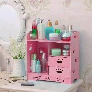 Hb527 Rak Kosmetik Multifungsi Desktop Storage Serbaguna Bahan Wpc Murah Tokopedia
