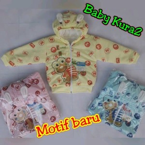 Baju Jaket Bayi Tebal Sleting Tokopedia