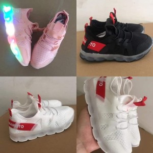 Sepatu Anak Lampu Led Sz 27 31 Sepatu Sekolah Anak Cewek Cowok Sepatu Anak Laki Laki Perempuan Doreng Tentara Tokopedia