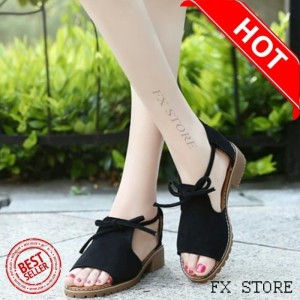 Sepatu Wanita Flat Shoes Sepatu Casual T3 Biru Tokopedia