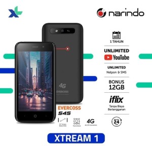Hp Murah 4g Evercoss Xtream 1 S45 1 8gb Garansi Resmi Termurah Tokopedia