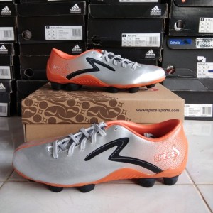 Sepatu Bola Specs Bafana Fg Silver Tokopedia