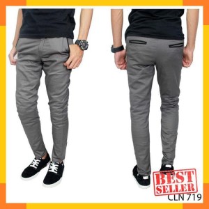 Celana Panjang Chinos Pria Bahan Kampas Meral Tokopedia