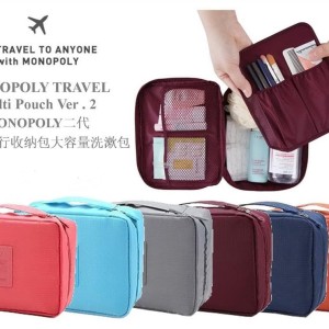 Diskon Tas Kosmetik Travel Organizer Multi Pouch Tokopedia