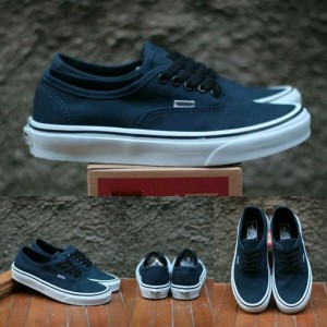 Vans Authentic Dress Blue Waffle Icc Bnib Original Tokopedia