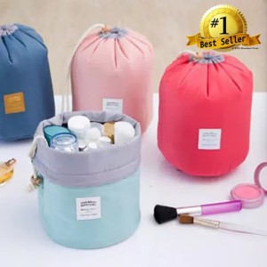 Tas Kosmetik Serbaguna Tas Kosmetik Travel Rose Pink Tokopedia