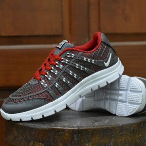 Sepatu Sport Nike Airmax Abu Abu Tokopedia