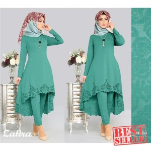 Baju Muslim Gamis Syari Set Cadar Marwah Tokopedia
