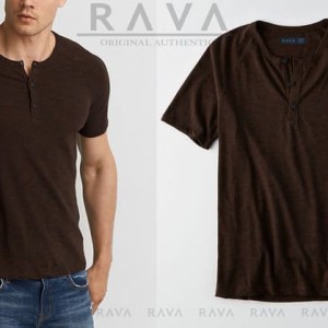 Baju Kaos Pria Raglan Henley Oblong By Rava Original Best Seller Tokopedia