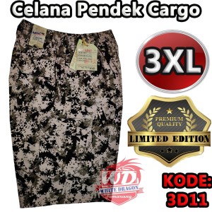 Celana Cargo Pendek Ukuran Besar Jumbo Katun Karet 7 8 Tokopedia