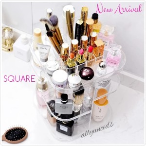 Terbaru Rak Kosmetik Acrylic Rak Kosmetik Kaca 3 Laci Tokopedia