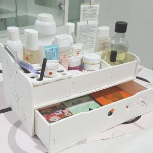 Rak Kosmetik Warna Putih Cosmetic Storage Accessories Organizer R31 Tokopedia