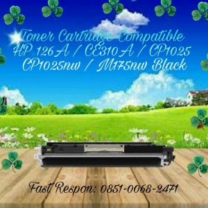 Toner Hp Ce310a 126a Compatible Tokopedia