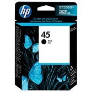 Tinta Hp 45 Black Original Tokopedia