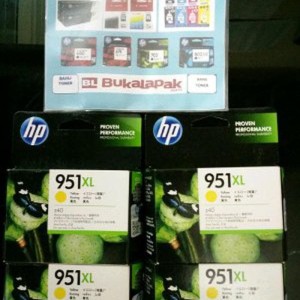 Cartridge Hp 951xl Colour Original Tokopedia