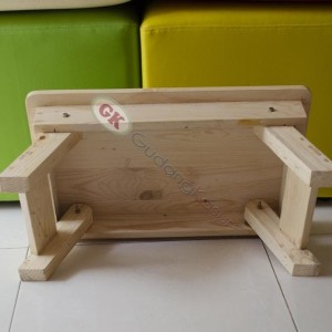 Meja Laptop Lipat Kokoh Kayu Jati Belanda Untuk Lesehan 55x35cm Tokopedia