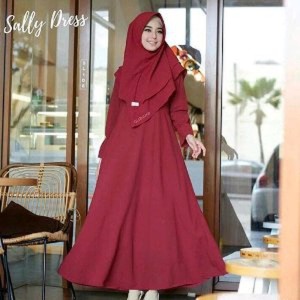 Baju Muslim Wanita Sally Syari Tokopedia