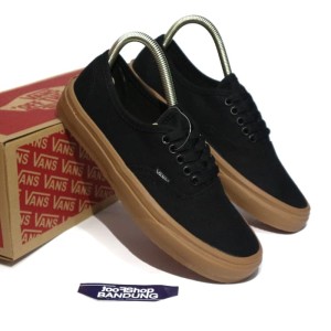 Sepatu Vans Authentic Mono Black Tokopedia