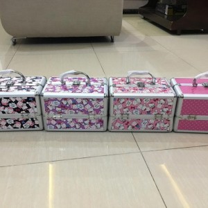 Koper Makeup Beauty Case Makeup Kotak Rias Tas Kosmetik Box Tingkat Tokopedia