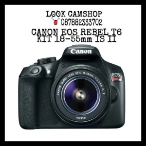 Canon Eos T6 Rebel Kit Atau 1300d Tokopedia