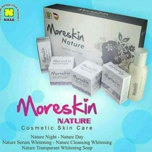 Moreskin Nature 1 Paket Kosmetik Ori Asli Resmi Nasa Tokopedia