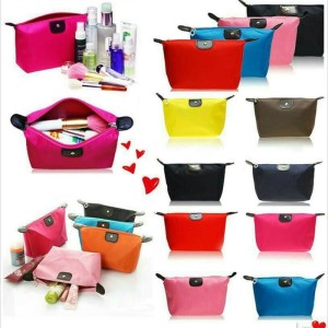 Ready Hitam Kuning Ungu Dompet Kosmetik Tempat Mak Hijau Tokopedia
