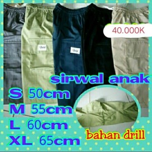 Celana Sunnah Anak Celana Boxer Anak Celana Sirwal Cingkrang Anak Tokopedia