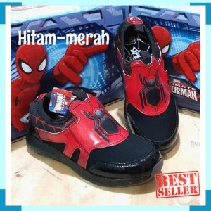 Sepatu Spiderman Slip On Biggest Spidey Tokopedia