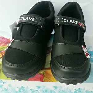 Sepatu Sekolah Anak Perempuan Clare Sepatu Anak Sekolah Pantofel Hitam Tokopedia