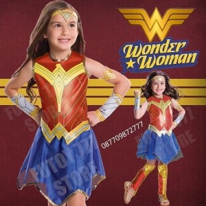 Baju Anak Kostum Perempuan Wonder Woman Tokopedia
