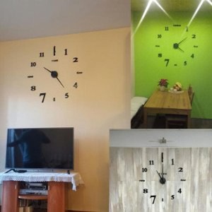 Jam Dinding Ukuran Besar Cocok Untuk Dekorasi Hiasan Ruangan Rumah Tokopedia