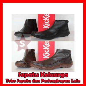 Sepatu Boot Resleting Kickers 0999 Tokopedia