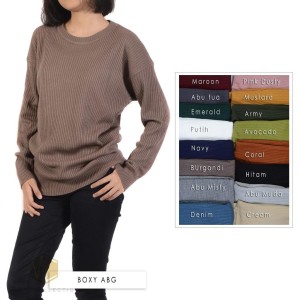 Baju Rajut Boxy Premium Tokopedia