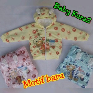 Baju Jaket Bayi Tebal Sleting Tokopedia