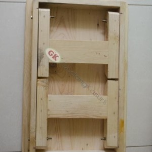 Meja Laptop Lipat Kokoh Kayu Jati Belanda Untuk Lesehan 55x35cm Tokopedia