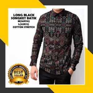 Kemeja Batik Lengan Panjang Baju Batik Pria Tokopedia