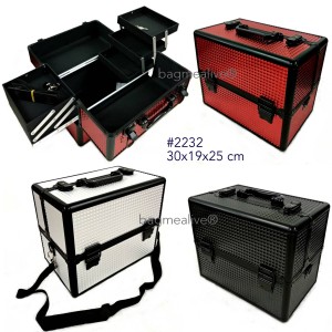 Beauty Case Tempat Makeup Kotak Kosmetik Eveline 002 Putih Tokopedia