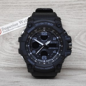 Jam Tangan Pria Sport Digitec 2044 Energia Rubber Original Water Proof Teruji Tahan Air Tokopedia