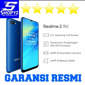Oppo Realme 2 Pro 4 64gb Blue Ice Lake Tokopedia