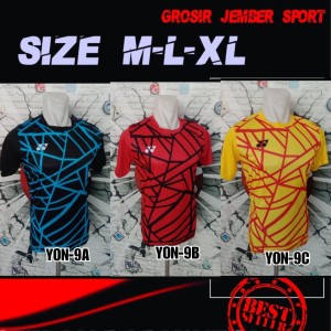 Kaos Badminton Baju Tenis Voly Tenis Meja Mancing Pingpong Motif Bli12a Tokopedia