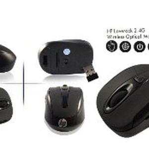 Mouse Hp Laverock 2 4g Wireless Optical Mouse Worth Tokopedia