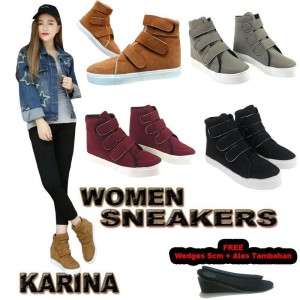 Sepatu Wanita Sneakers Sepatu Cewek Csl201 Tokopedia