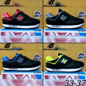 Sepatu Anak New Balance Sekolah Kids Ukuran 33 37 Tokopedia