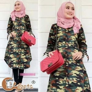 Baju Tunik Army Tokopedia