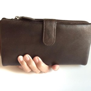 Dompet Smartphone Dengan Rfid Blocking Kulit Asli Import Usa Redwood Tokopedia