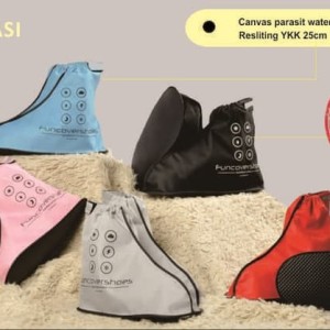 Sepatu Hujan Mantel Sepatu Tokopedia