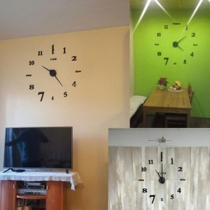 Jam Dinding Ukuran Besar Cocok Untuk Dekorasi Hiasan Ruangan Rumah Tokopedia