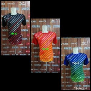 Baju Yonex Kostum Olahraga Bulutangkis Kaos Badminton Terbaru Tokopedia