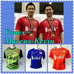 Baju Yonex Kostum Olahraga Bulutangkis Kaos Badminton Terbaru Tokopedia