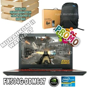 Laptop Asus Tuf Gaming Fx504g Ddm617 I7 8750 Ram 4gb Hdd 1tb Tokopedia